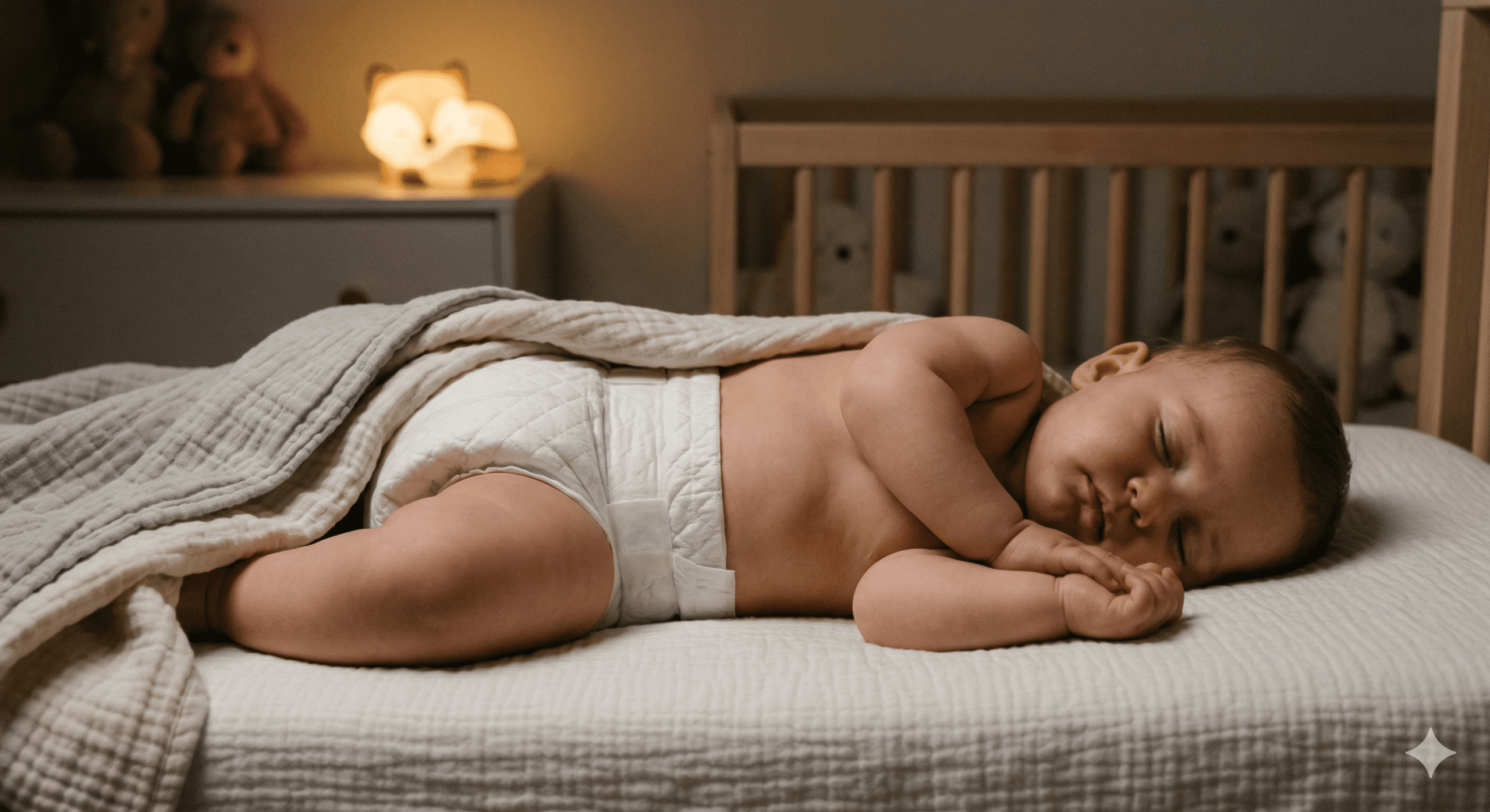 Overnight Leak-proof Diapers for Sensitive Skin