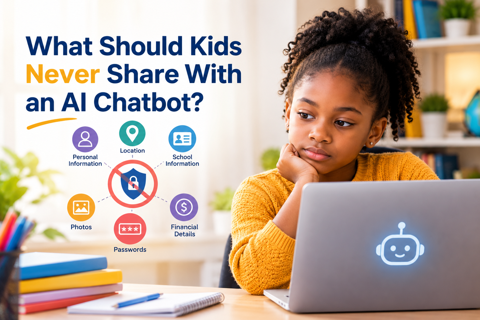 What Should Kids Never Share With an AI Chatbot